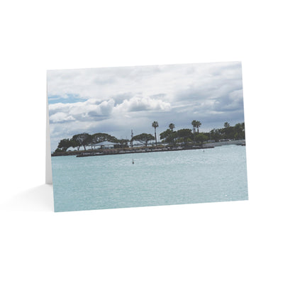 A Hickam Beach Daze - Greeting Cards