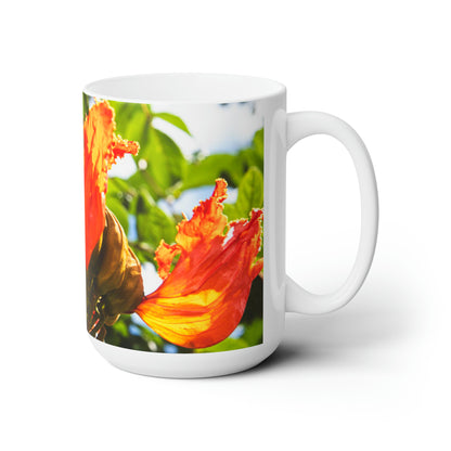 African Tulip Blossom - Mug
