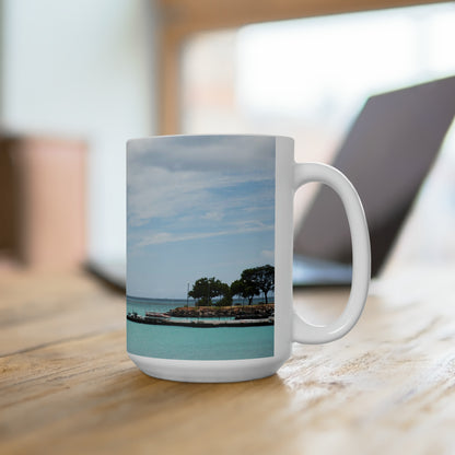 Hickam Beach Paradise -Mug