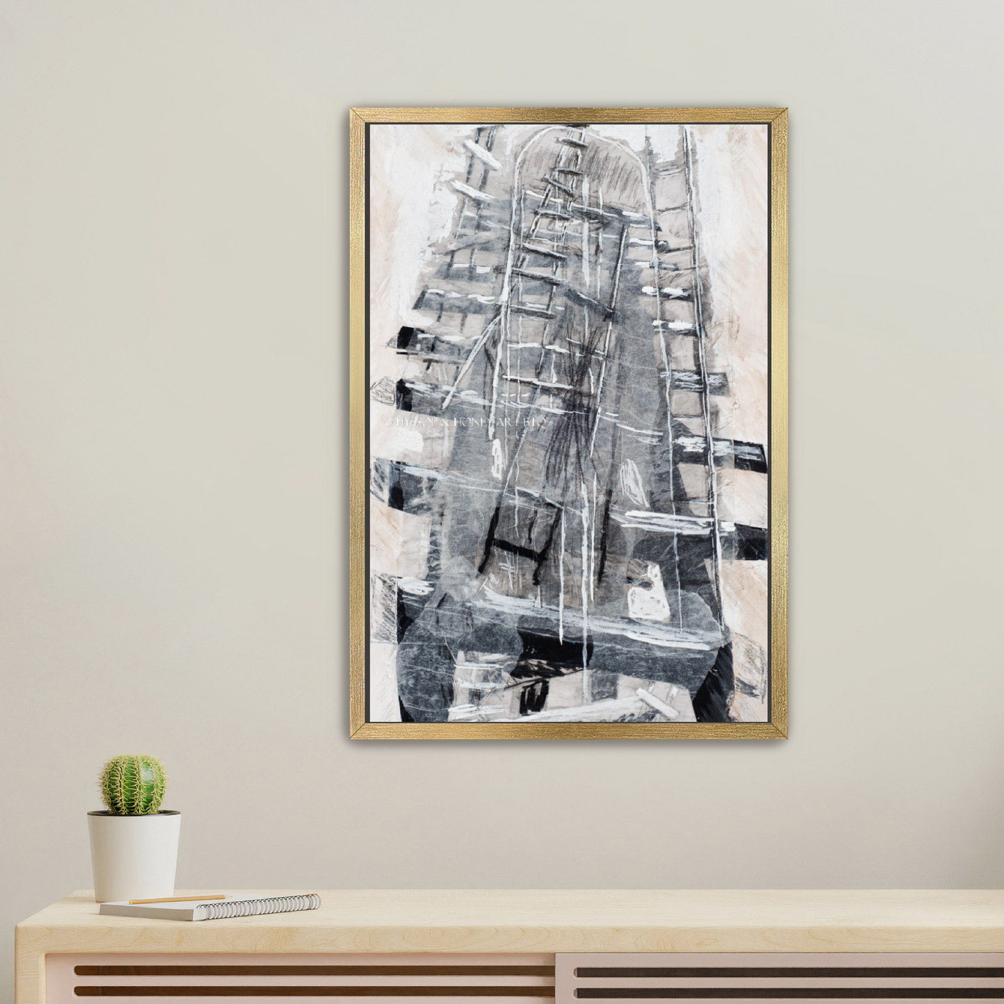 Railway Ladders - Canvas
