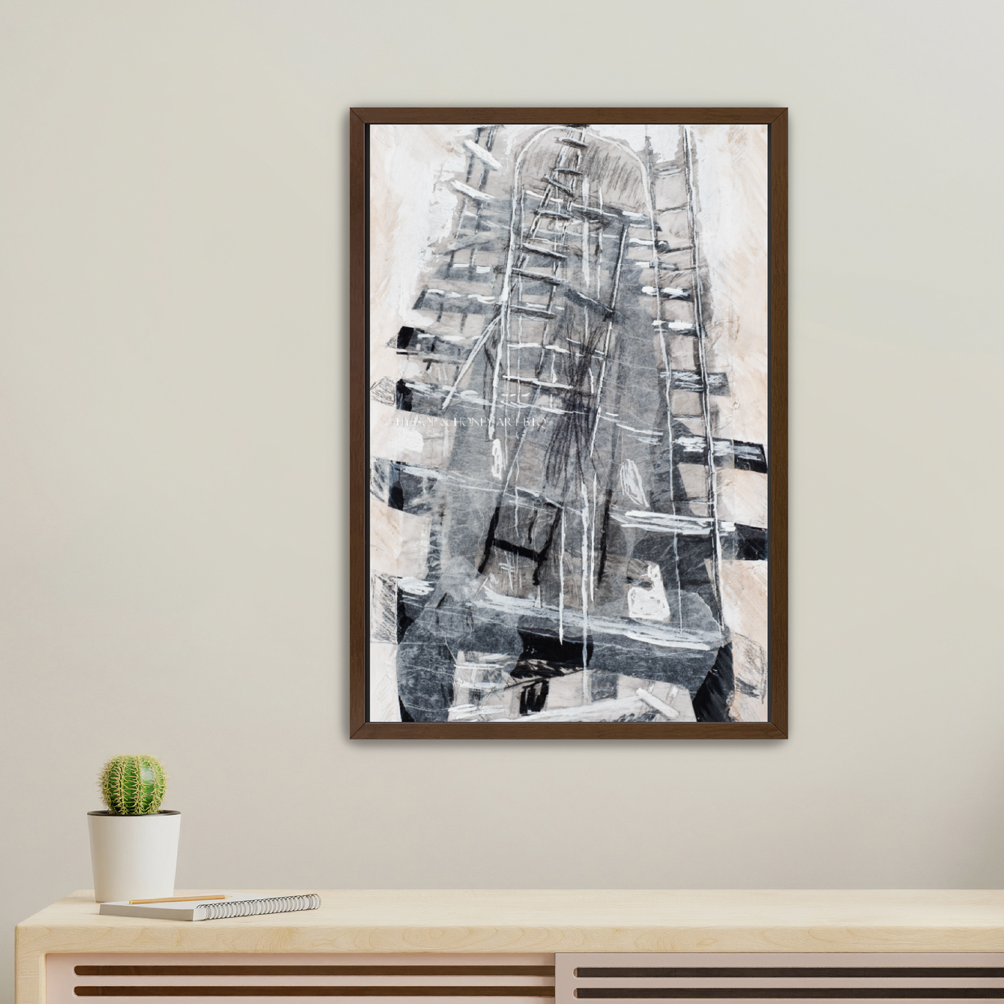 Railway Ladders - Canvas