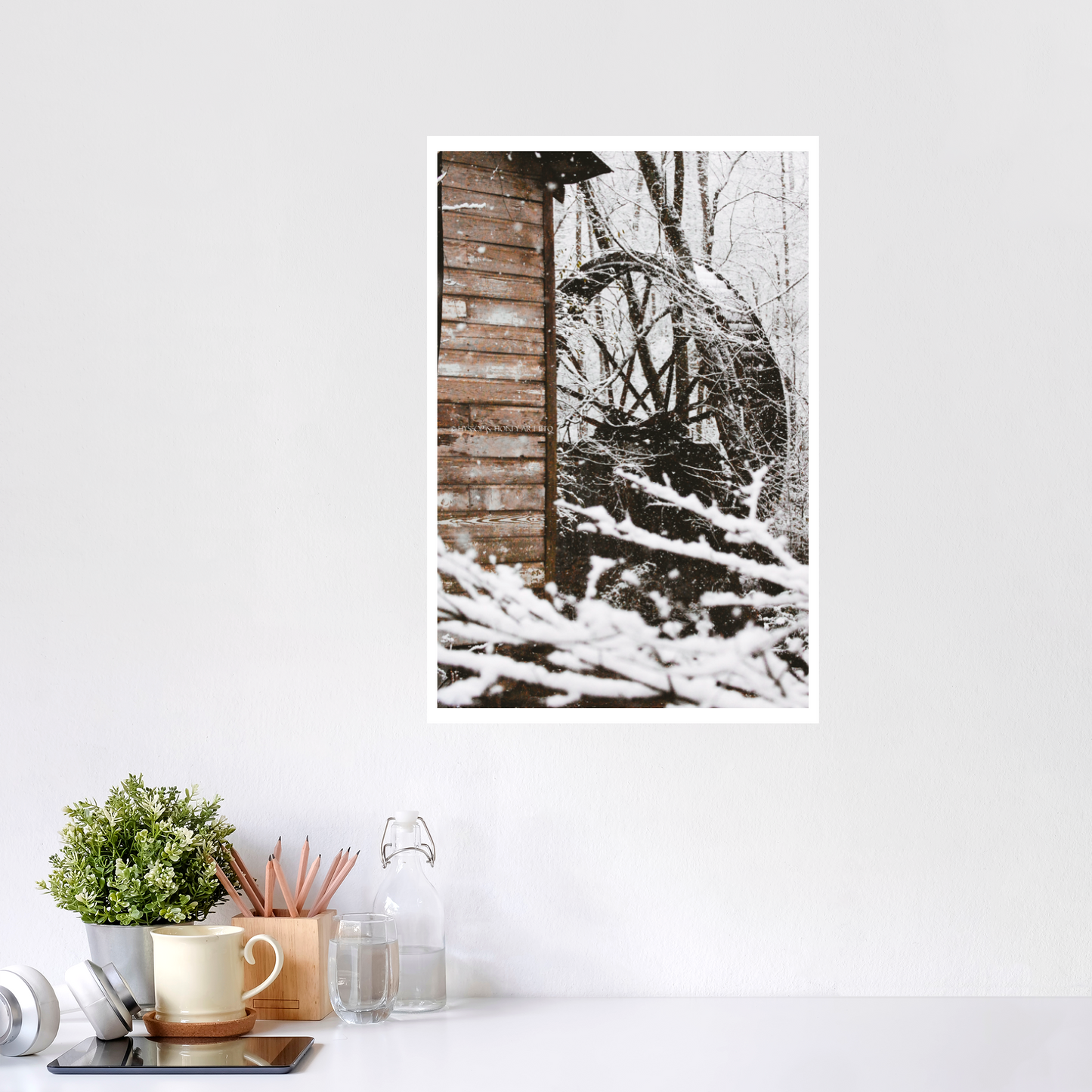 Winter Wheel - Unframed Prints