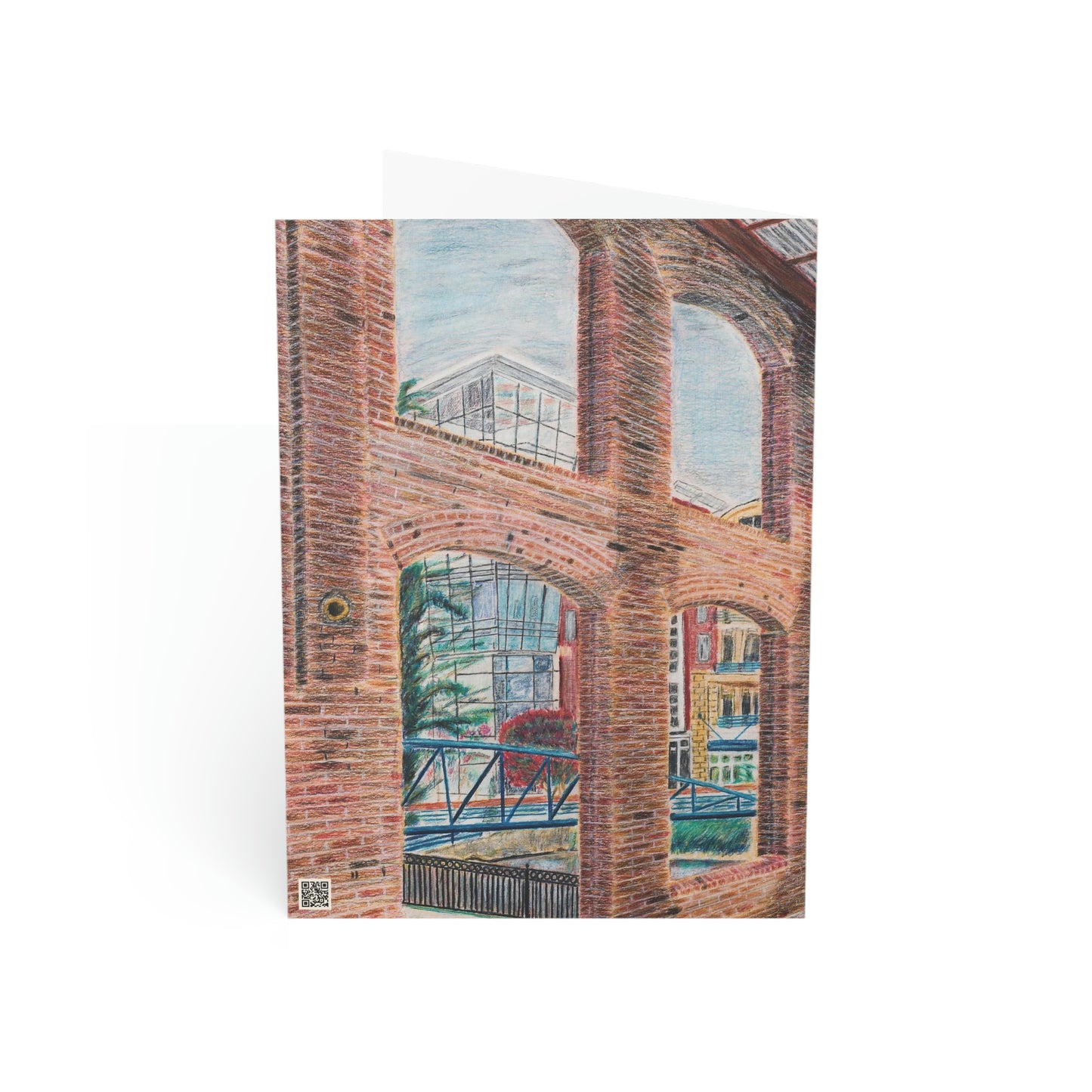 Wyche Pavilion - Greenville, SC - Greeting Cards